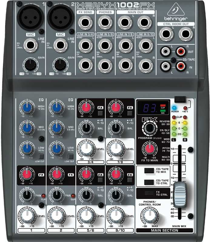 BEHRINGER XENYX 1202FX