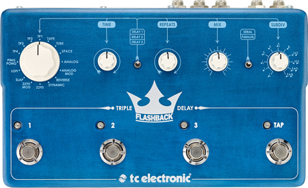 TC ELECTRONİC FLASHBACK 2x4 DELAY PEDALI