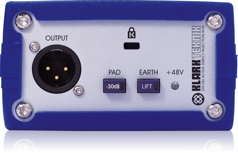 KLARK TEKNIK DI10P PASSİVE DI BOX WİTH STEREO İNPUT/SUMMED MONO OUTPUT, MİDAS TRANSFORMER AND EXTENDED DYNAMİC RANGE