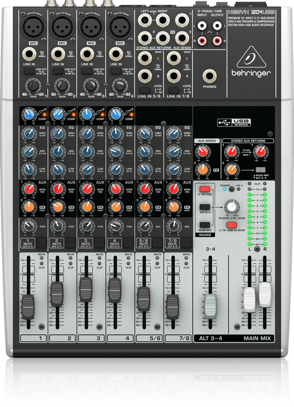 BEHRINGER Q1204USB MİKSER