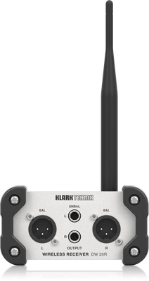 KLARK TEKNIK DW20BR BLUETOOTH WİRELESS STEREO RECEİVER FOR HİGH-PERFORMANCE STEREO AUDİO BROADCASTİNG
