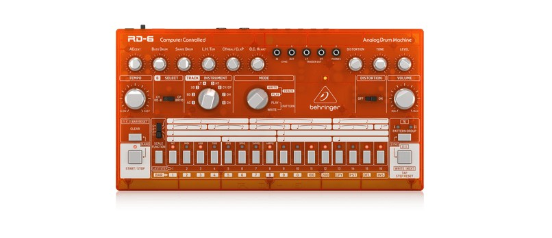BEHRİNGER RD6-SB CLASSİC ANALOG DRUM MACHİNE