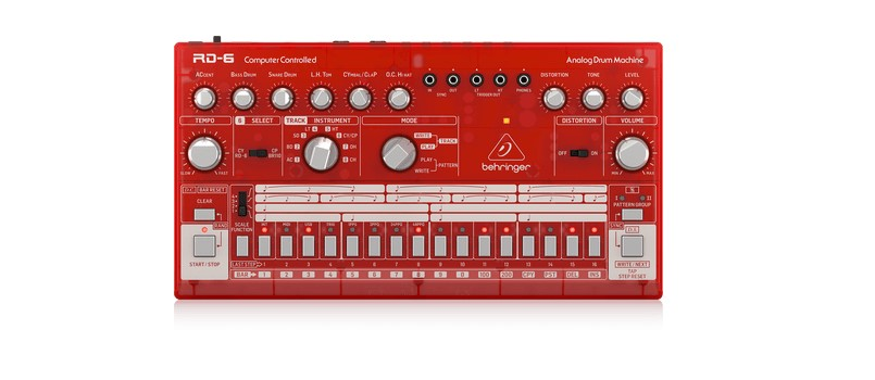 BEHRİNGER RD6-AM CLASSİC ANALOG DRUM MACHİNE