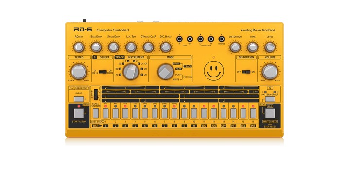 BEHRİNGER RD6-BU CLASSİC ANALOG DRUM MACHİNE